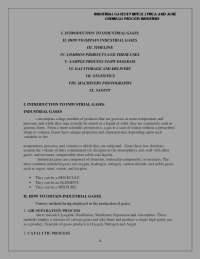Industrial Gases: Production, Storage, and Safety