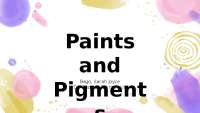 Paints and Pigments