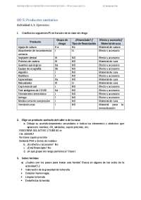 Parafarmacia ejercicios