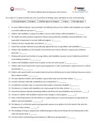 Honest Self Assessment