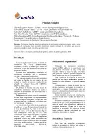 Relatório de Pêndulo