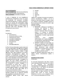 Fisica Tecnica Ambientale (prof Sciurpi) anno accademico 2021/2022
