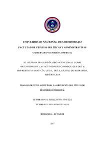Implementacion de la calidad en el area de la empresa yazaqui