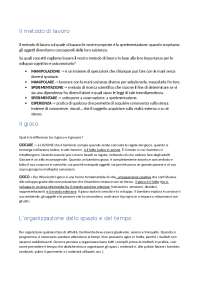 Riassunto libro Giochi e esperimenti al nido