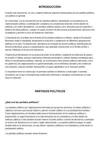 TRABAJO DE INVESTIGACIÓN DE PARTIDOS POLÍTICOS