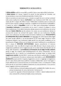 normativa scolastica completo SFP Unical