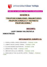 INFORME SESIÓN 6 - PENSAMIENTO LÓGICO
