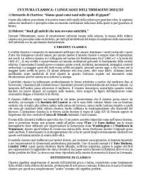 CULTURA CLASSICA 2022/23