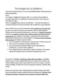 Tecnologie Educative: Un'Introduzione ai Concetti e alle Applicazioni - Prof. De Pietro