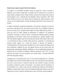 Demanda por estoque de capital