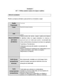 atividade de gestão de recursos