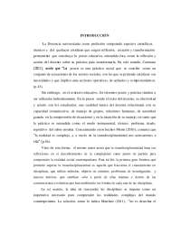 la praxis pedagógica