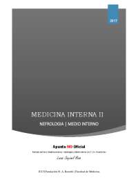 Apunte renal y medio interno