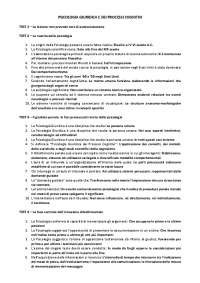 PSICOLOGIA GIURIDICA E DEI PROCESSI COGNITIVI LM-85 Scienze pedagogiche pegaso