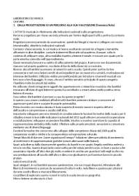 musica - laboratorio cantare