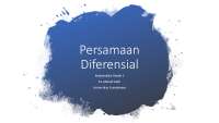 01 Persamaan Diferensial orde 1