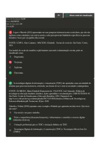 Estruturas Curriculares - Inter e Transdisciplinaridade