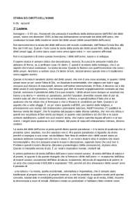 storia dei diritti dell'uomo - appunti