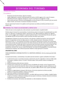 Introduzione al Turismo: Definizioni, Classificazioni e Analisi della Domanda - Prof. Zamp