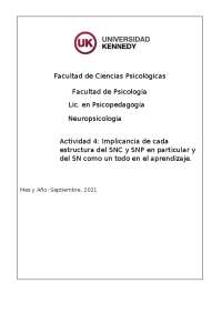 tp 4  sobre el sistema nervioso central y periferico en relacion con el aprendizaje.
