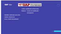 Tipos de Albañilería Estructural