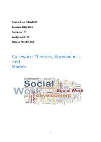 Social Work Intervention Process with Families: A Case Study