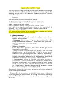 Resumo sobre Drogas vasoativas