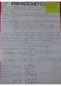 Resumos sobre farmacocinética.