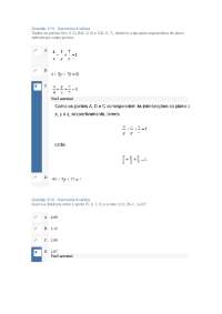 Geometria Analítica e Cálculo