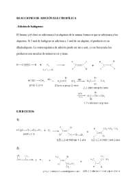 Reacciones de Adición Electrofílica en Alquinos: Un Estudio de Química Orgánica