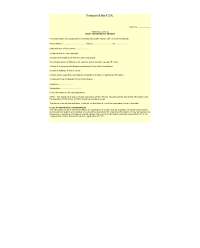 Format of First Information Report.