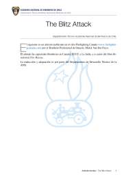 the blitz atack, uso eficiente del agua