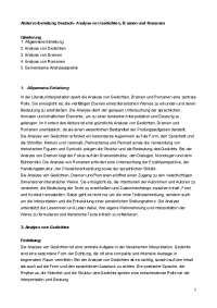 Abiturlernzettel Deutsch: Analyse von Gedichten, Dramen und Romanen