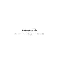 Cursinho de Assembly