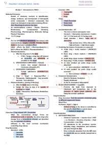 Introduction to Medicinal and Organic Chemistry