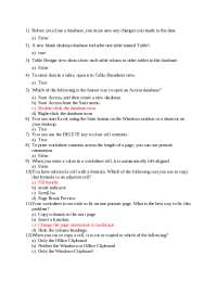 Computer Literacy Final