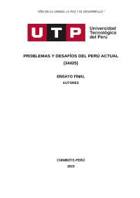 FINAL DE PROBLEMAS Y DESAFIOS EN EL PERU ACTUAL