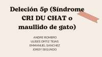 CRI DU CHAT...EXPOSICION DETALLADA Y BREVE