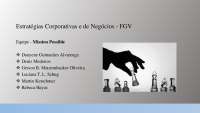 PBL Estratégias Corporativas e de Negócios FGV