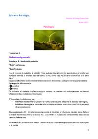Patologia vegetale e forestale