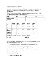 Gases ideales propiedadesfisicas