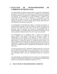 seleccion de tranformadores
