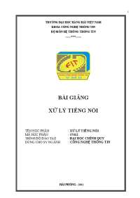 Speech processing in vn