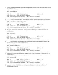 Test Bank for Introduction to Global Business Introduction to Global Business Understandin