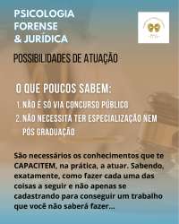 Psicologia Forense e Jurídica: Possibilidades de Atuação