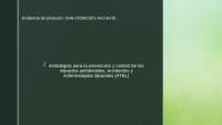 Presentación sobre las estrategias para la prevención y control de los impactos ambiental