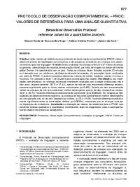 Protocolo de avaliação de linguagem