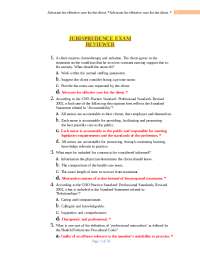 JURISPRUDENCE EXAM REVIEWER