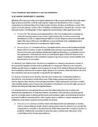 SOURCES AND KINDS OF LAW: AN OVERVIEW