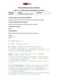 PC5 - PROCESAMIENTO DIGITAL DE SEÑALES